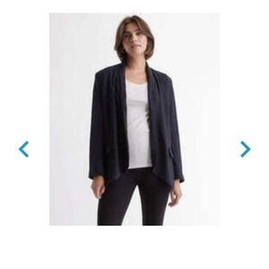 Quince Black Blazer  w/Lining